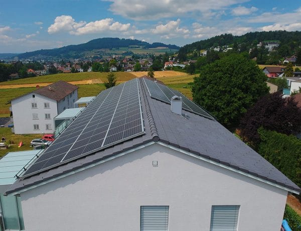 Solar panel on condo building in Menziken, AG - Image 4